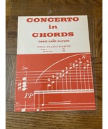 Concerto In Chords David Carr Glover Sheet Music - $39.48