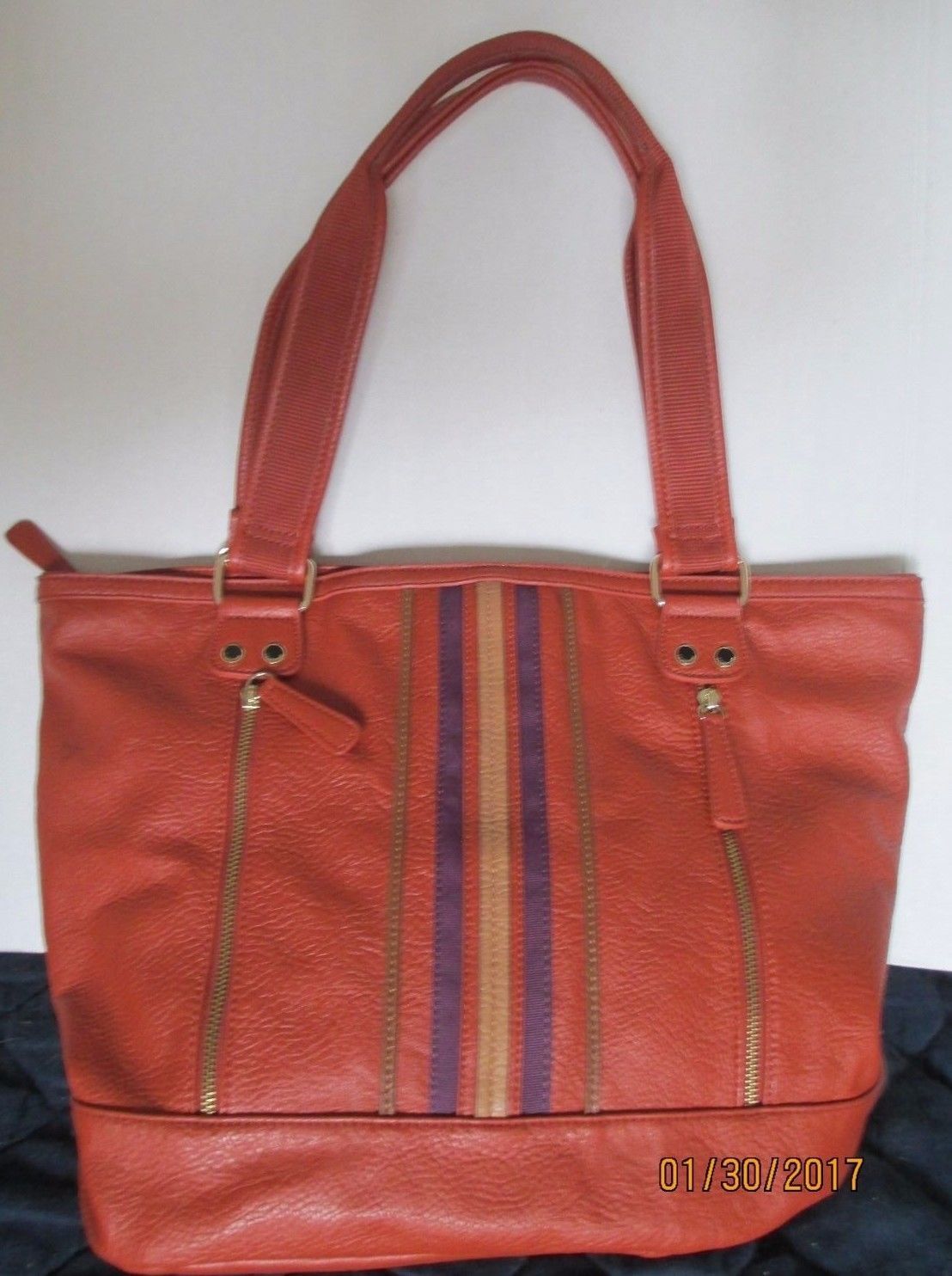 Tyler Rodan Bag 1 Customer Review And 6 Listings Tyler Rodan Spruce Ex Lg Burnt Orange Tote Handbag Purse 49 50