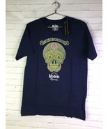 Modelo Dia De Los Muertos Day of the Dead Embroidered Logo T-Shirt Men&#39;s... - $24.74