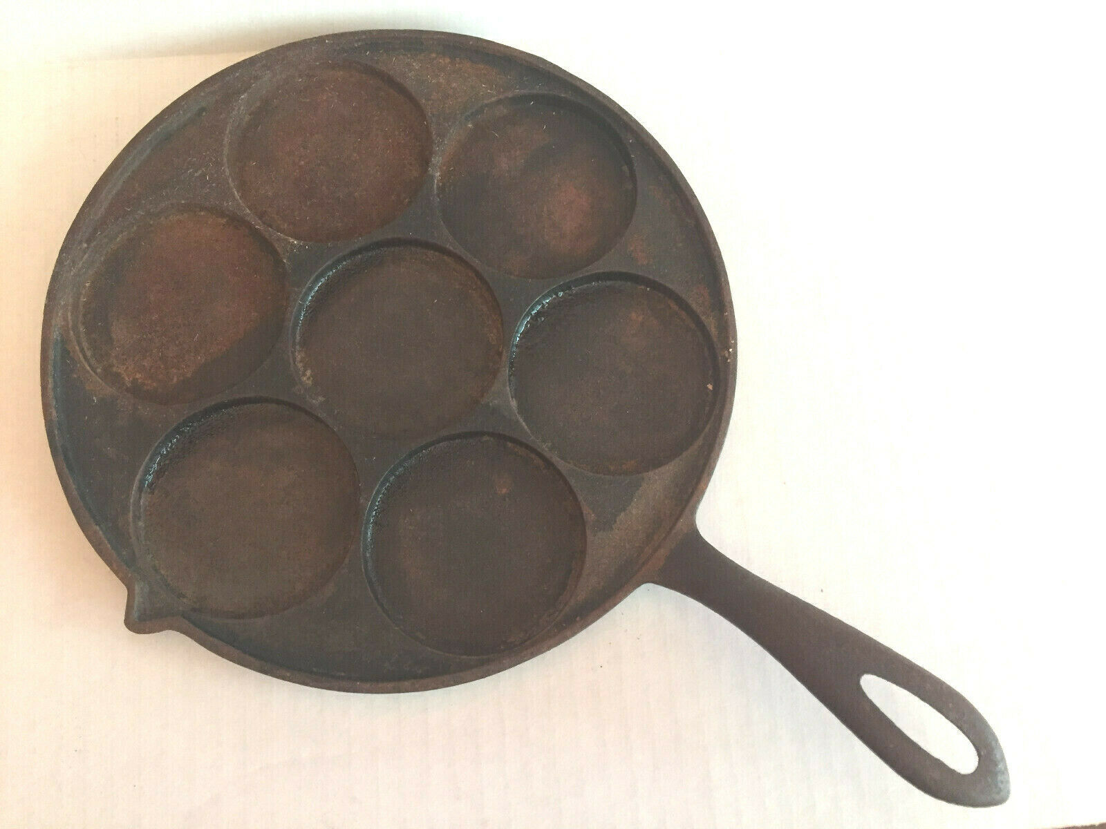 Western Importing Co Griswold Cast Iron Plett Pan - Cast Iron