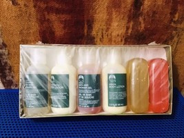 The Body Shop Satsuma Bamboo Body Lotion Shower Gel Soap Bar 6pc Set - $49.50