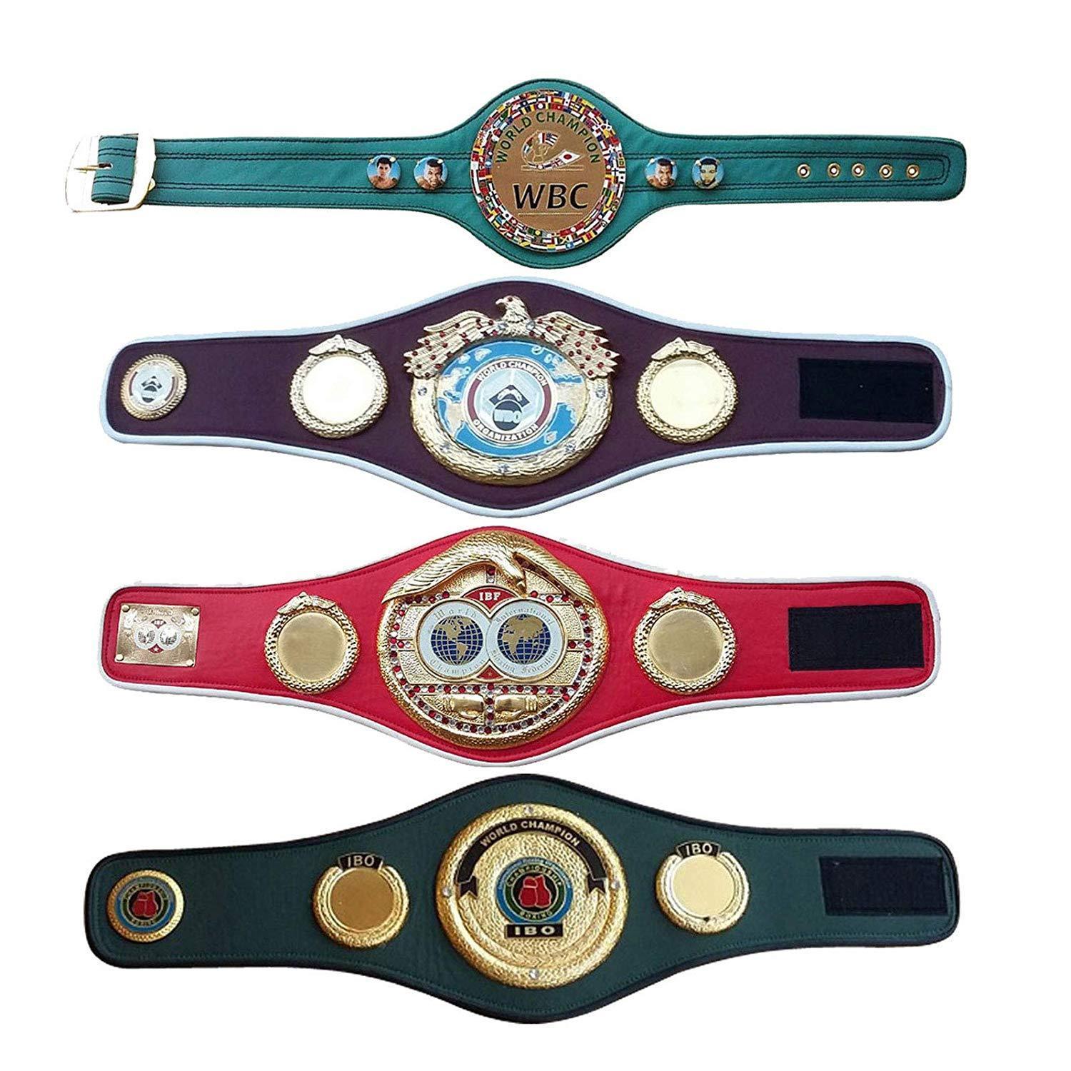 WBC WBO IBO IBF Championships Boxing Belt Replica Mini 4 Belts Boxing