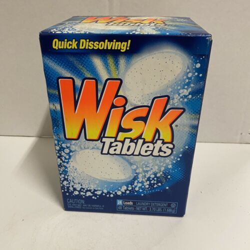 Wisk Tablets Laundry Detergent 48 Tablets DISCONTINUED Unknown