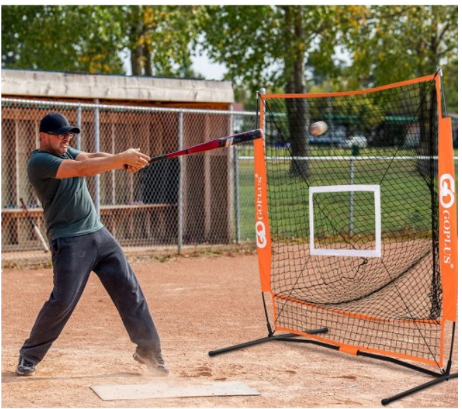 Practice net. Pitching Practice. Practice
