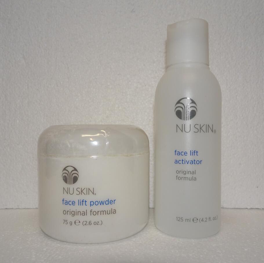Nu Skin Nuskin Face Lift Powder with Activator Original Formula (Pack of Two)