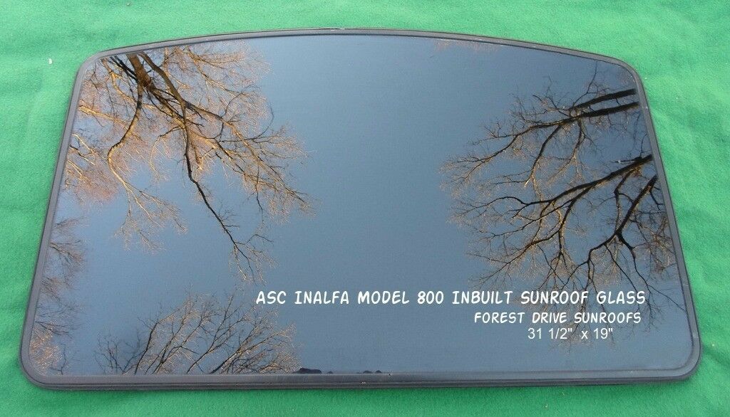 Aftermarket Asc Inalfa Model 800 Inbuilt Sunroof Glass Panel With