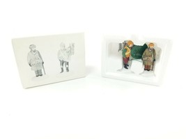 Department 56 Heritage Accessory Village Street Peddlers Set of 2 5804-1 in Box - $12.95