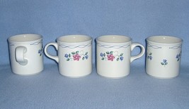 Pfaltzgraff Bonnie Brae 4 Cups Mugs - $7.99