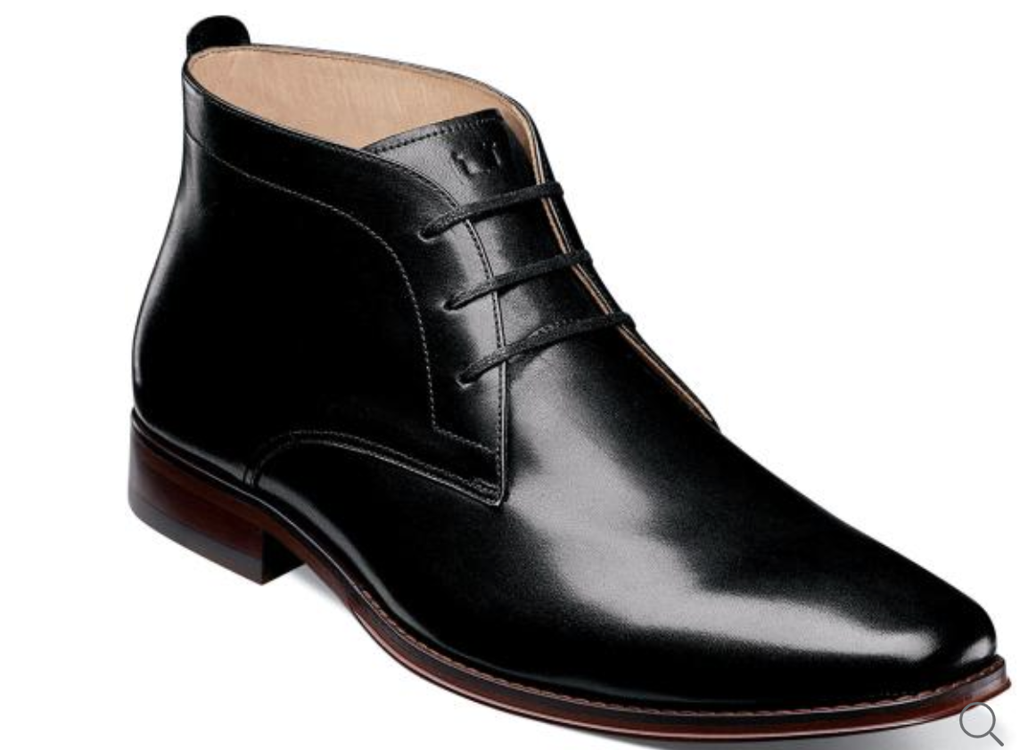 florsheim union plain toe chukka boot