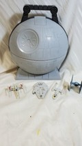 Mattel Hot Wheels Star Wars Death Star Portable Case Play set 2014 w Ships - $33.66
