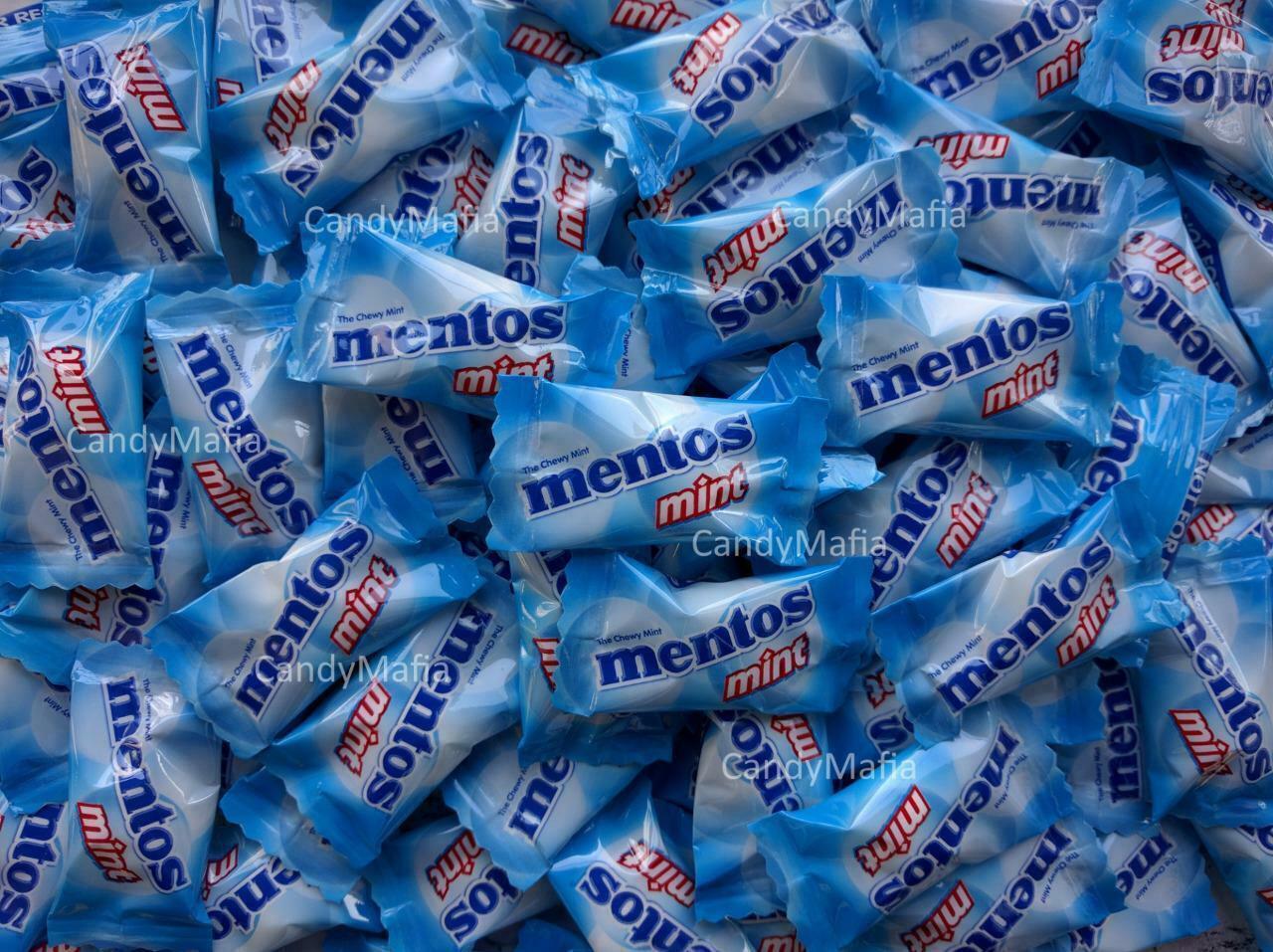 Mentos Mint Mentos Individually Wrapped 130 pieces Bulk Wrapped Candy ...