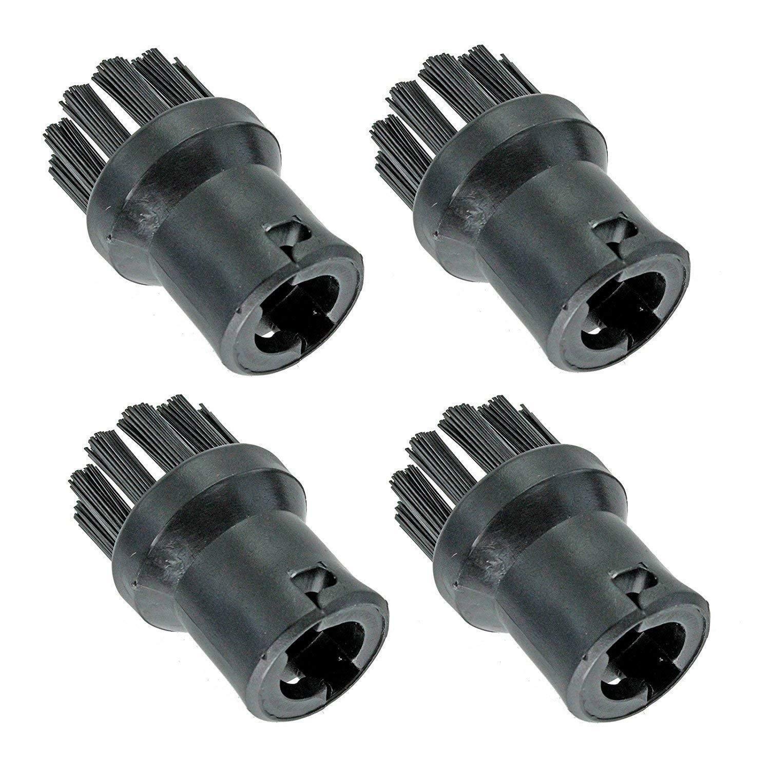 Qualtex Round Brush Nozzle Attachment for Karcher Steam Cleaner (Pack