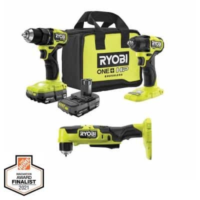 ONE+ HP 18V Brushless Cordless Compact 1/2 in. Drill/Driver, Right Angle  - $307.99