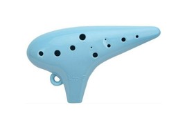 Youngchang Music Plastic Ocarina Musical Wind instrument (Blue)