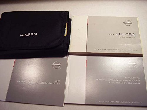 2013 Nissan Sentra Owners Manual [Paperback] Nissan - Books