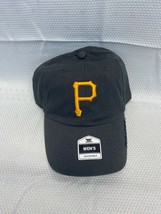 MLB Pittsburgh Pirates Baseball Cap, Buckle Closure, Charcoal Gray - $19.34