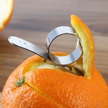 2Pcs Stainless Steel Orange Easy Open Peeler Lemon Citrus Fruit Remover - $9.99