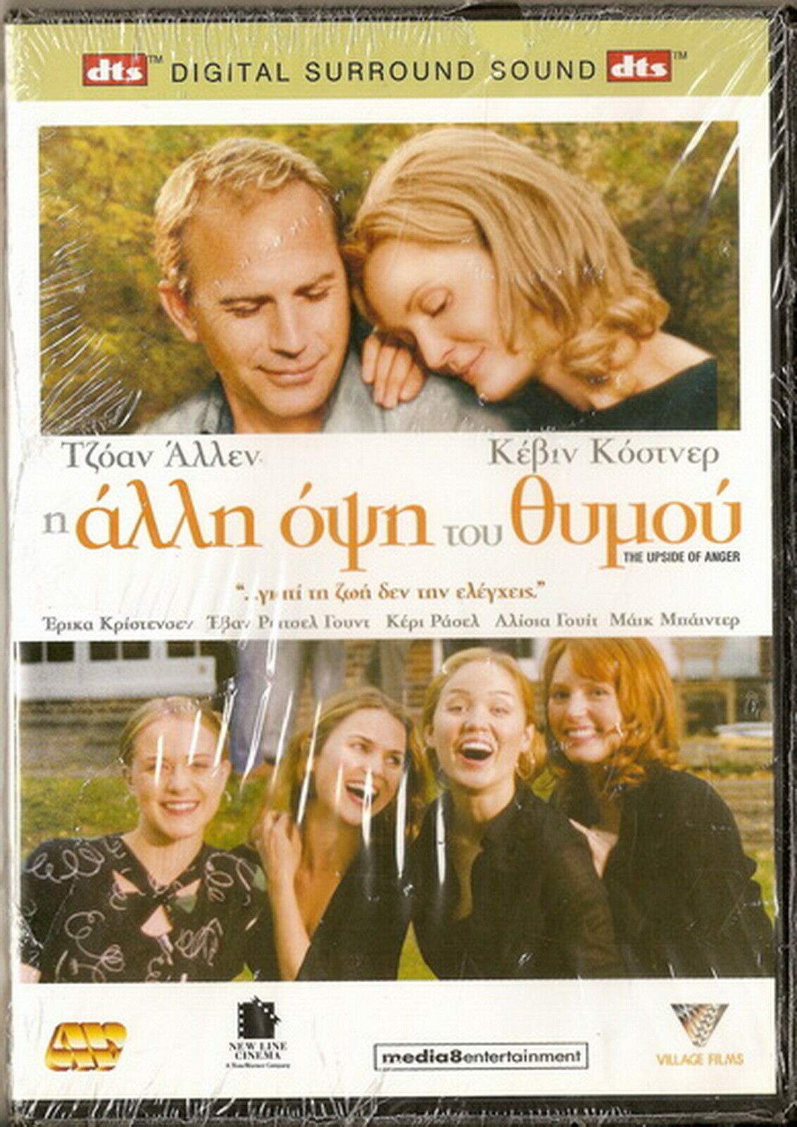 THE UPSIDE OF ANGER Joan Allen Kevin Costner Erika Christensen R2 DVD ...