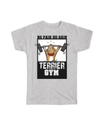 Bull Terrier GYM : Gift T-Shirt No Pain No Gain Weight Lifting Dog Pet - $17.99