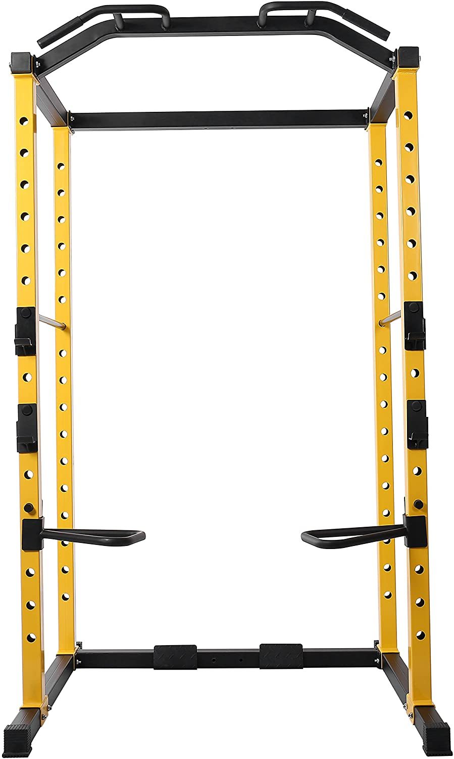 HulkFit 1000Pound Capacity MultiFunction Adjustable Power Cage with J