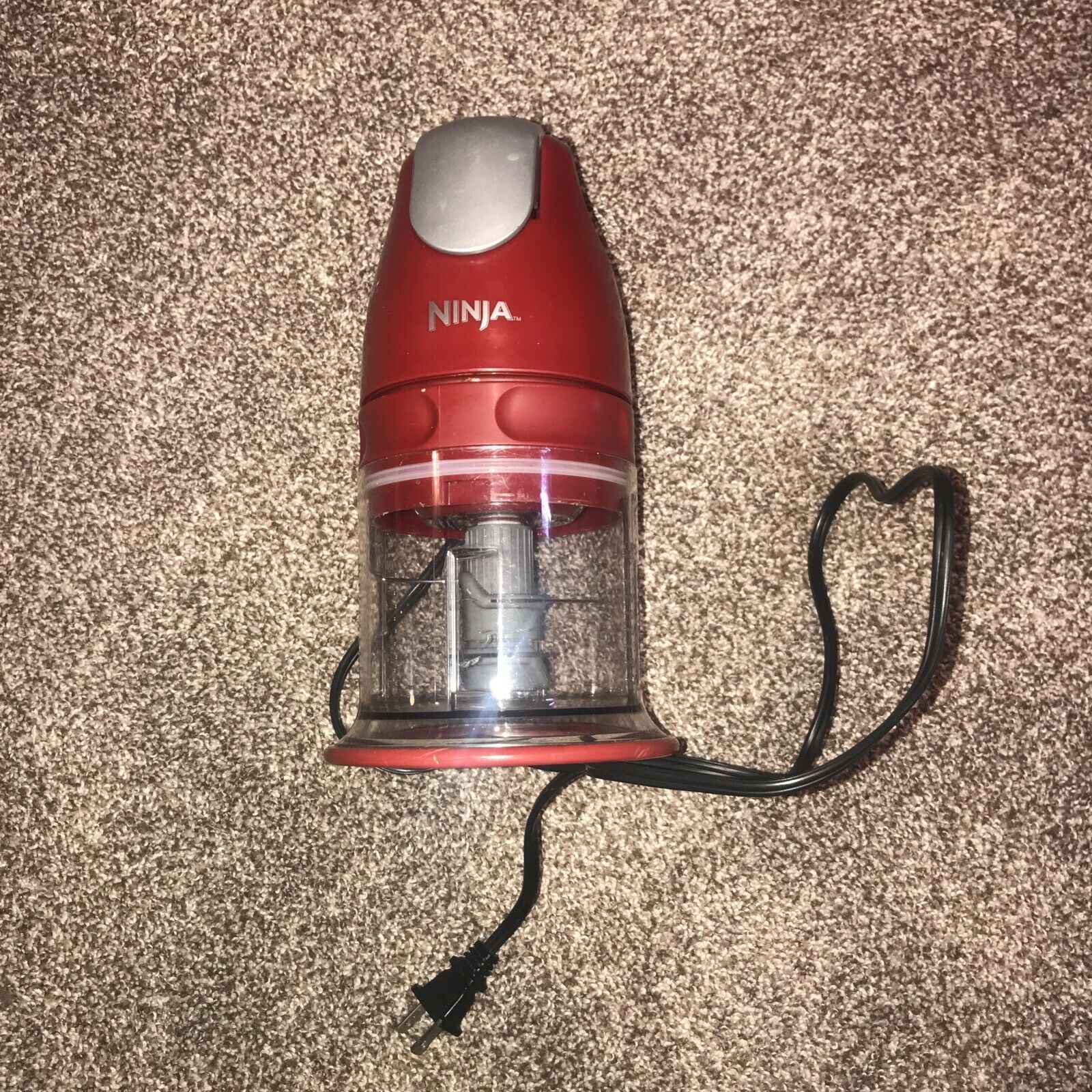 Ninja Storm Food Processor Blender QB751Q 450W Motor Power Red