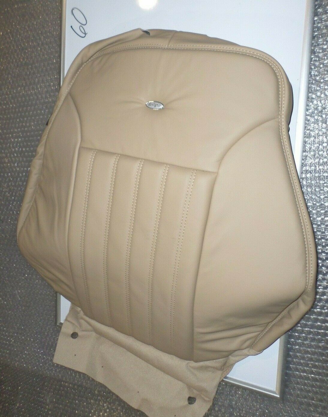 Primary image for New OEM Leather Seat Cover Mercedes ML-CLASS 2006-2013 Front Upper Tan Designo