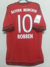 Jersey / Shirt Bayern Munich Adidas Season 2015-2016 #10 Robben - New with Tags - $250.00