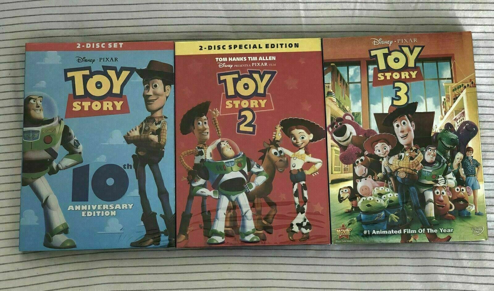 dvd toy story 1 2 3