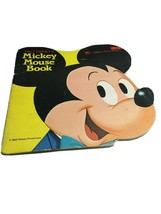 Vintage MICKEY MOUSE BOOK A Golden Shape Book Copyright 1965 Soft Cover ... - $9.21