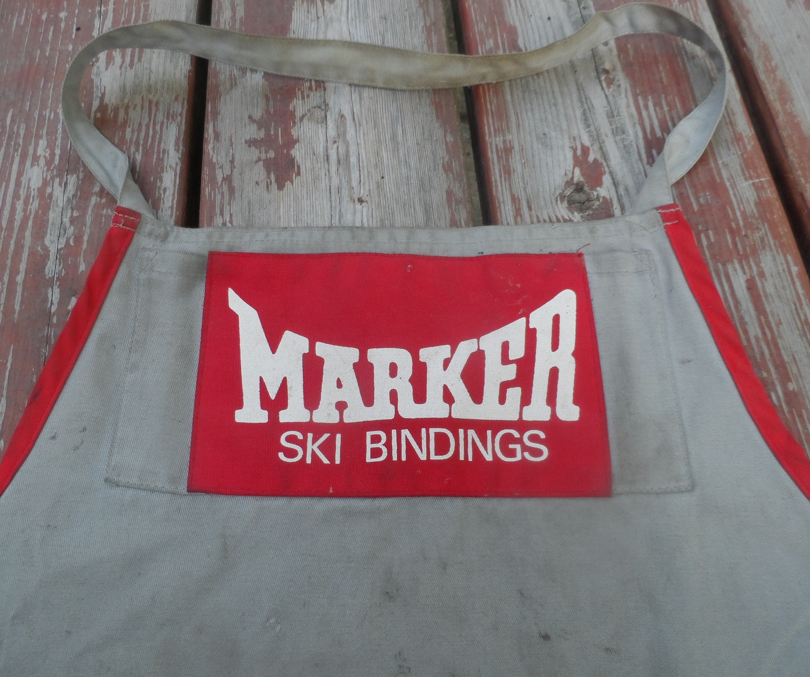 Marker 1980's Ski Binding Mechanic Apron Austria Vintage For A Real Ski Shop Other