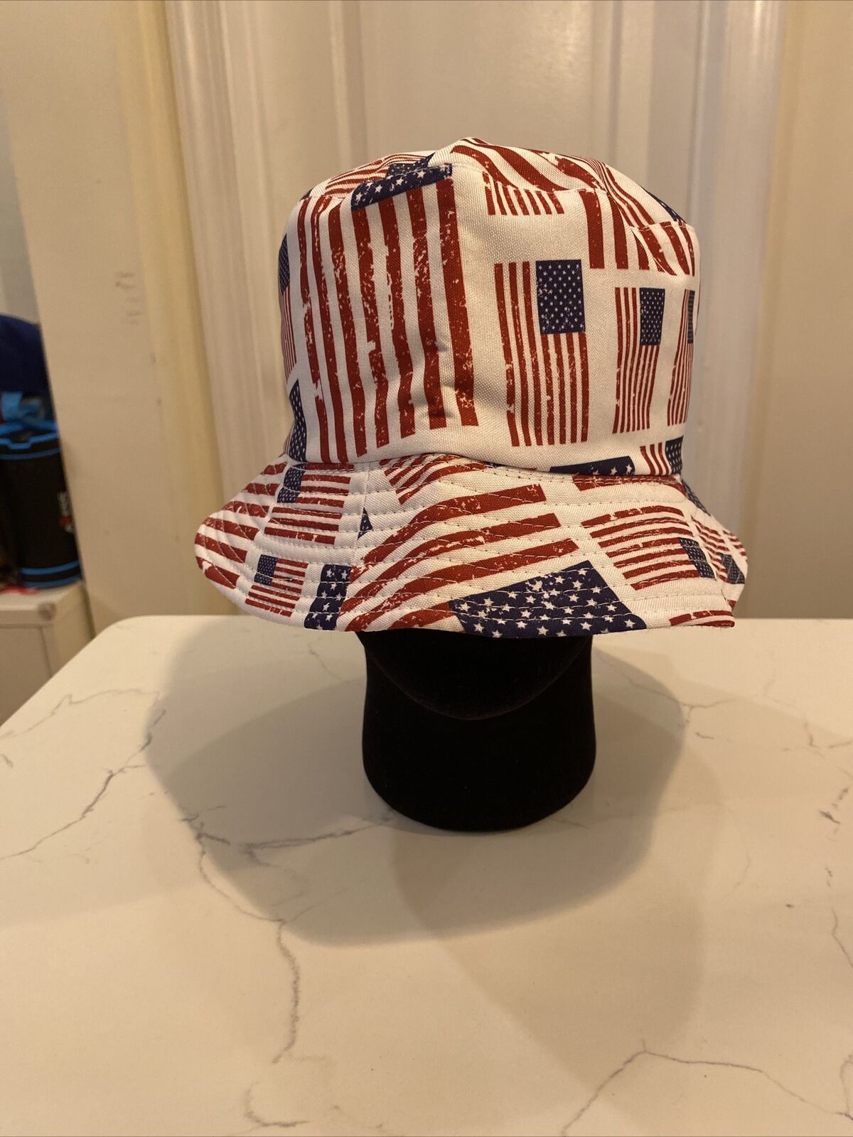 USA Flags Bucket Hat Adult Lulla Collection 海外 即決-