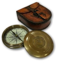 Collectible Antique Nautical Decor Astrolabe Brass Compass
