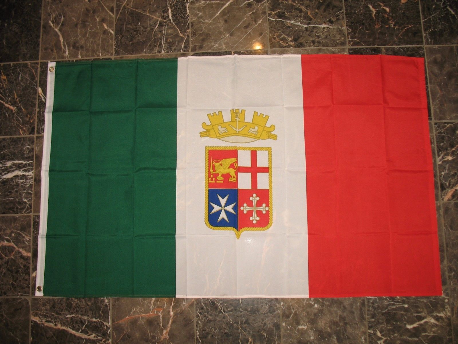 3x5 Italy Royal flag Italian Crest Crown Standard Flag 3'x5' Banner (FI ...