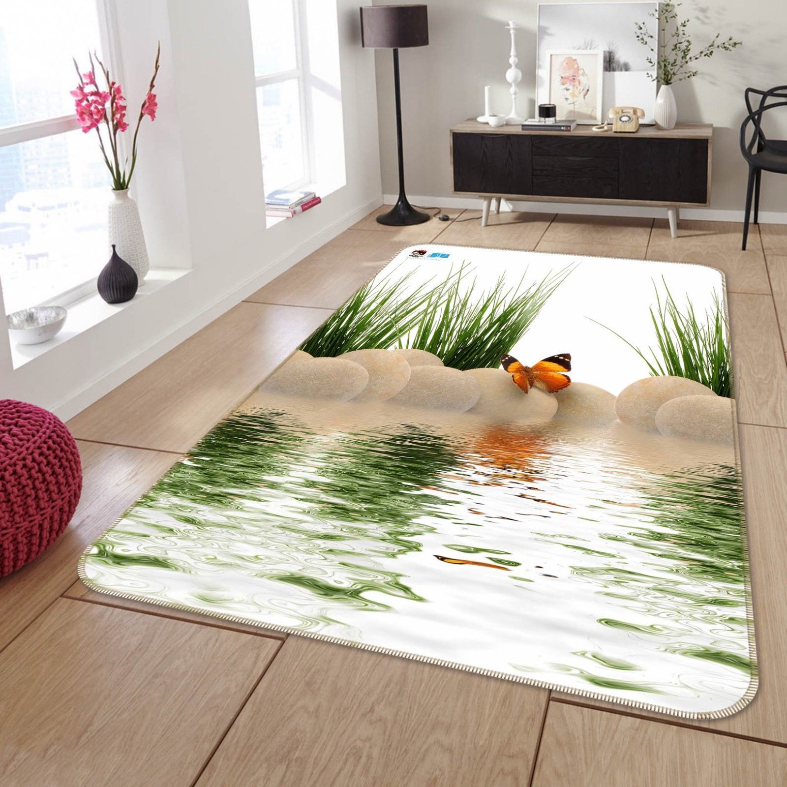 3D Basket Cat 3123 Non Slip Rug Mat Room Mat Quality Elegant Photo Carpet AU