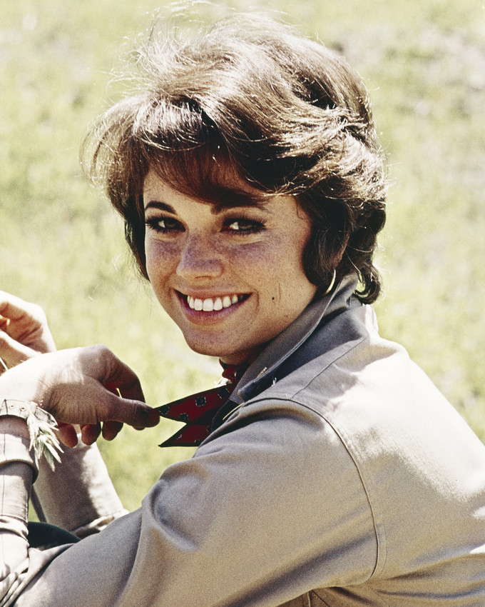 Jo Ann Pflug cute portrait long sleeved shirt smiling outside 8x10