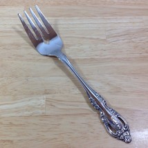 Oneida Brahms Stainless Cold Meat Serving Fork Pierced Community Flatware - $11.29