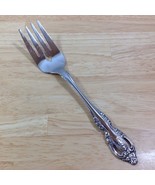 Oneida Brahms Stainless Cold Meat Serving Fork Pierced Community Flatware - $11.29