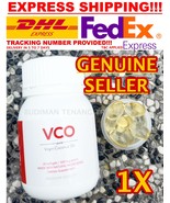 1 bottle VCO Virgin Coconut Oil Pure 60 softgels/500mg DHL Express Shipping - $39.90