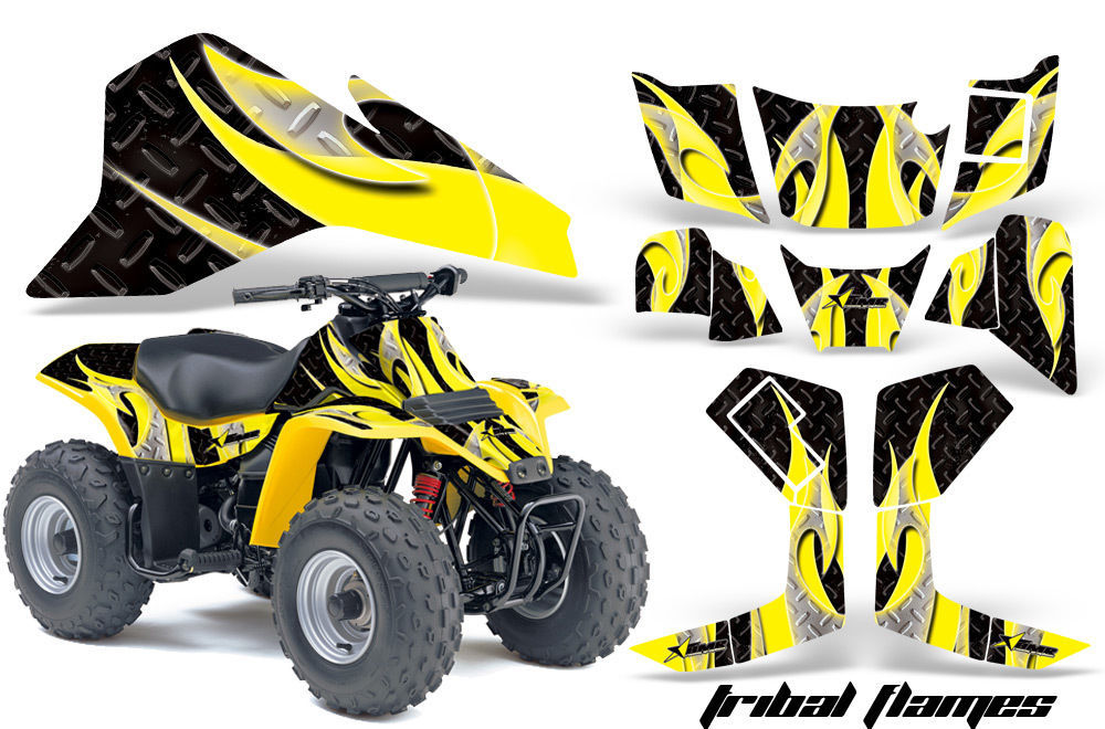 ATV Graphics Kit Quad Decal Sticker Wrap For Suzuki LT80 19872006