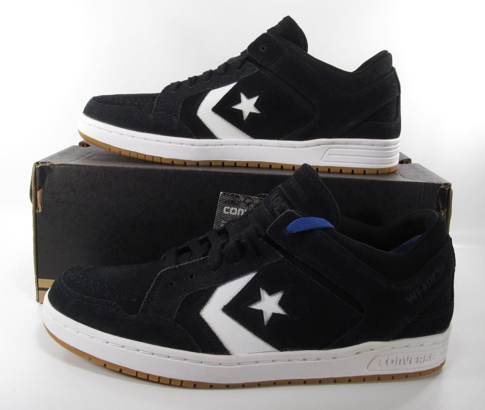 Converse Cons Weapon Low Top Skate Ox Sneaker Lunarlon Insole Black ...