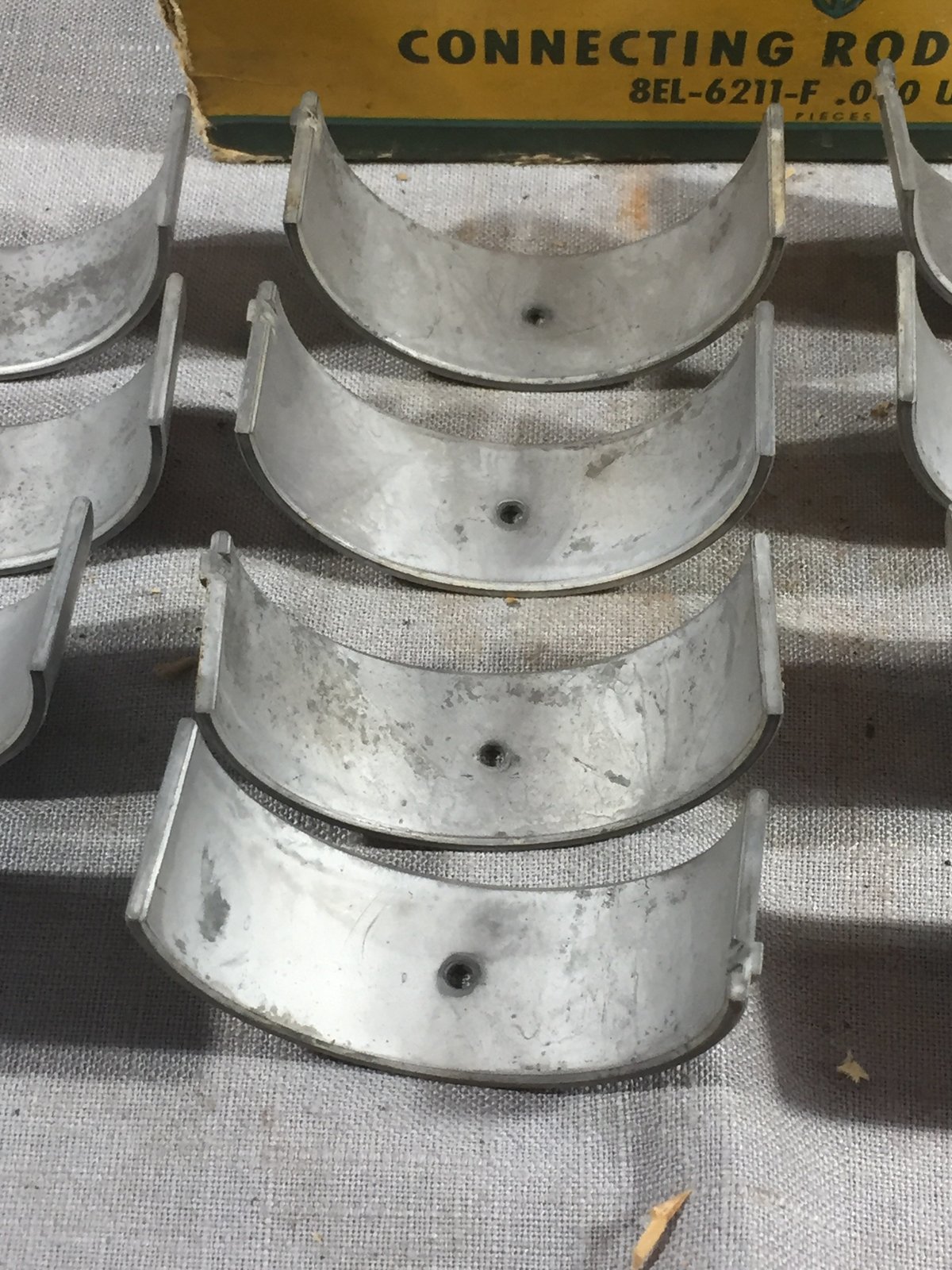 19481953 Lincoln 337 flathead V8 rod bearings .040 8EL6211F Engine