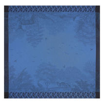 Set of 4 Le Jacquard Francais Foret Enchantee Blue Napkins - $100.00