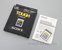 Sony TOUGH 128GB CEB-G Series CFexpress Type B Memory Card CEBG128/J image 1