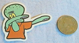 Dabbing Squid Ward Super Cool Cartoon Character Sticker Decal Great Gift... - $2.96