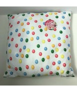 Royal Deluxe Accessories White Gum Ball Candy Themed Plush Pillow - $11.36