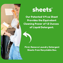 - as Seen on Shark Tank - Laundry Detergent Sheets - Fresh Linen Scent - No Plas image 7