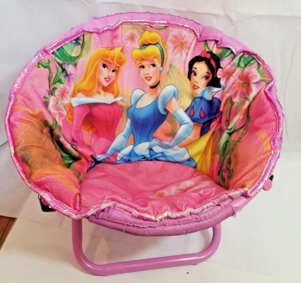 Disney Toddler PINK Princess Mini Saucer Chair Kid's Chair Chairs