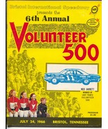Bristol Int&#39;l Speedway NASCAR Race Program-7/24/1966-Bobby Allison-Petty... - $181.88