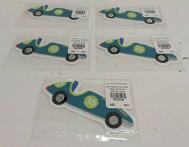 Pottery Barn Kids  Race Car Sew Or Iron On  Set of 5  -(New w/ Tags)- - $18.70