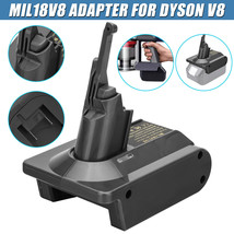 MIL18V8 Adapter for Milwaukee M18 18V Battery Convert to Dyson V8 Series Vacuum - $33.99